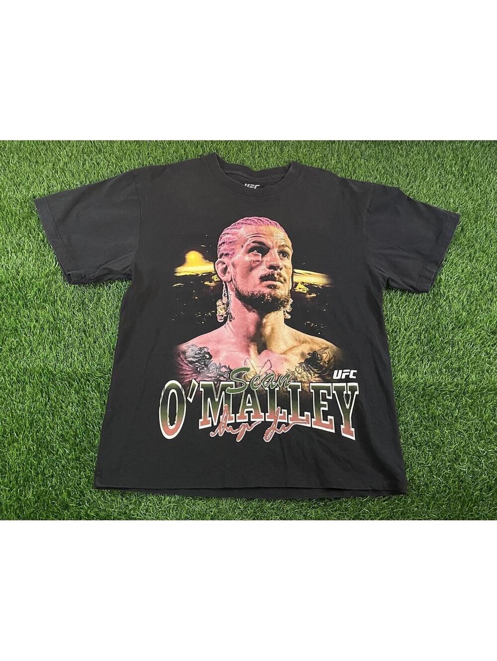 UFC SUGA Sean O'Malley Double Sided T-Shirt Mens Size Medium